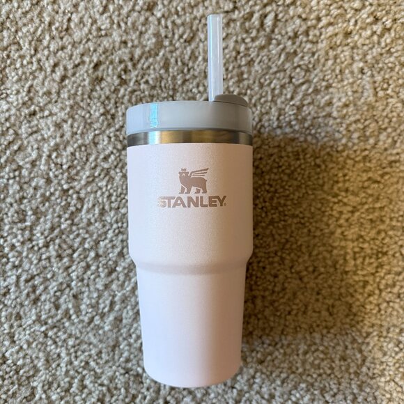 STANLEY Quencher 20-fl oz Rose Quartz Pink Tumbler Water Bottle - Used Once! - Picture 1 of 2